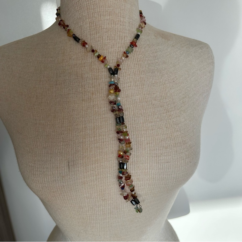 Gemstone Magnetic Multi-way Necklace